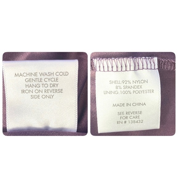 ModCloth Dress Cranberry Burgundy Floral Lace Overlay Lined Long Sleeves - Picture 9 of 11